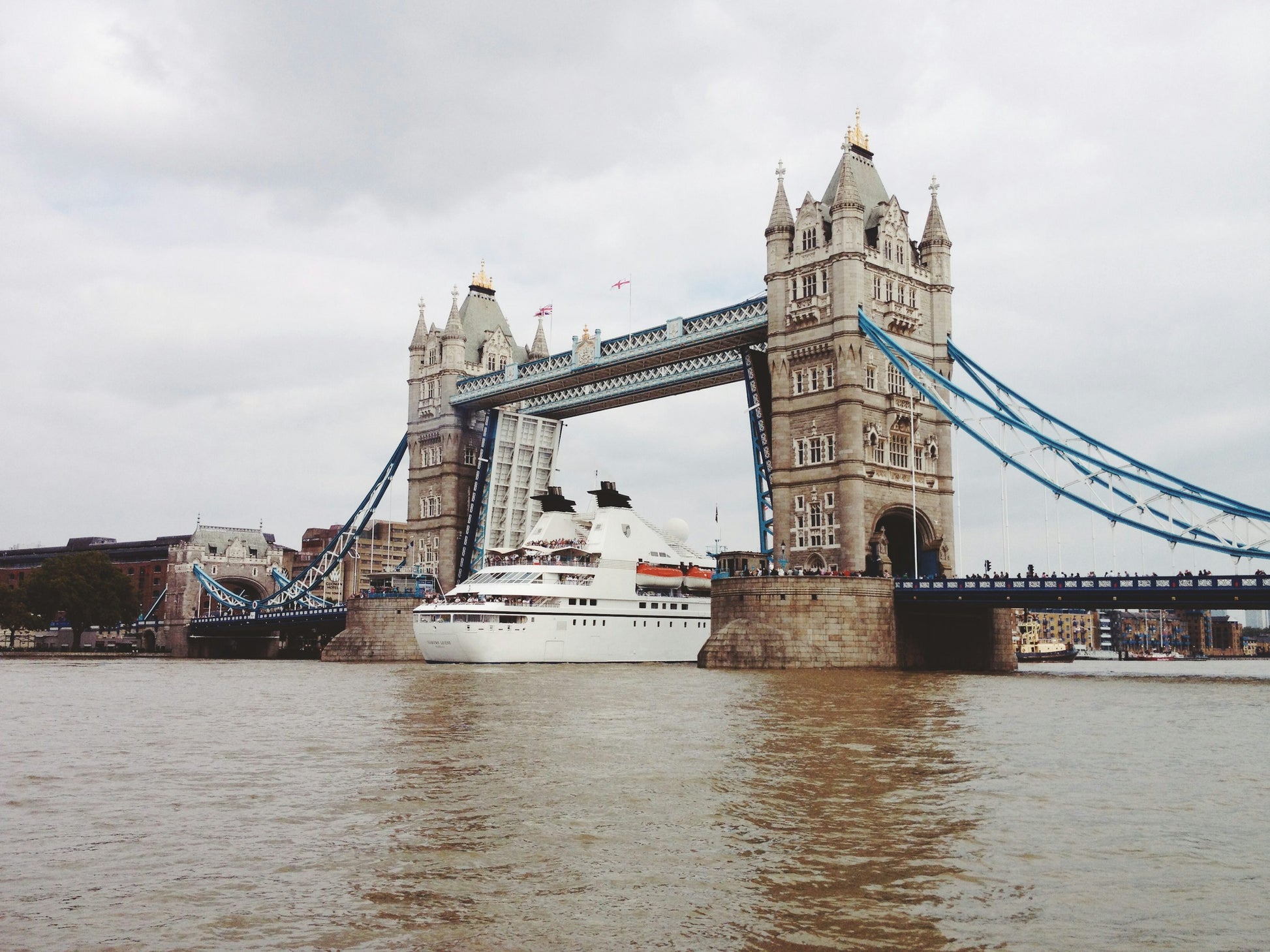 Same Day Courier London — Tower Bridge over the River Thames