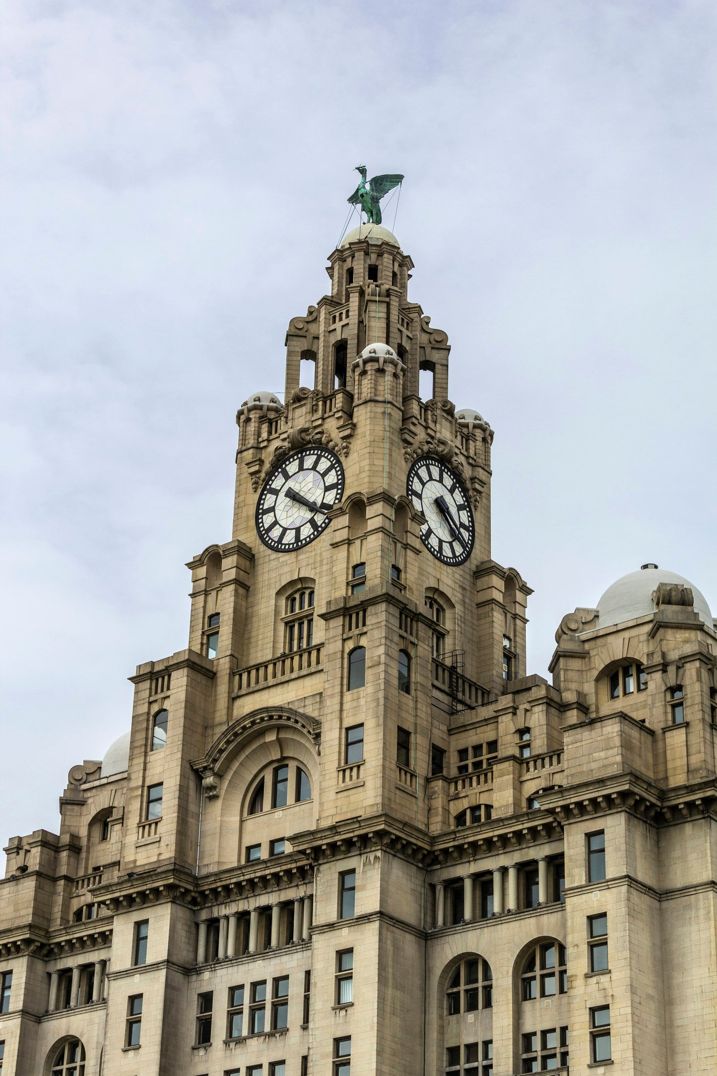 Same Day Courier Liverpool — Royal Liver Building