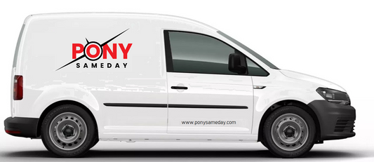 Small van for couriers Pony Express